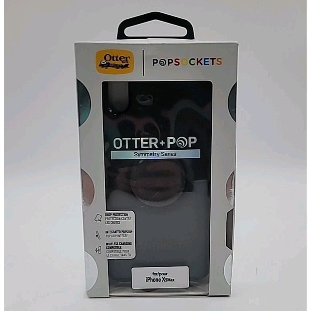 OtterBox + Pop Symmetry Series Case for  Apple iPhone Xs MAX Black